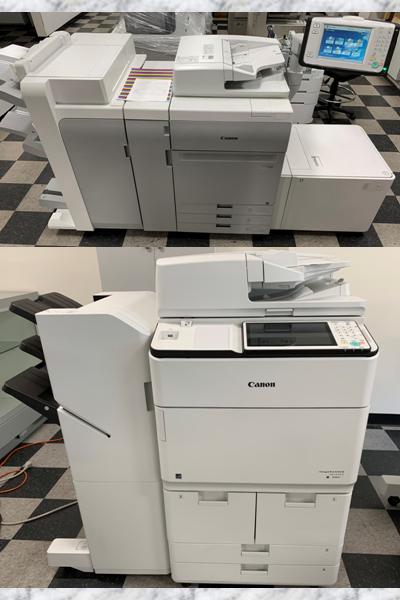 Canon imageRUNNER ADVANCE DX 4845i in the office