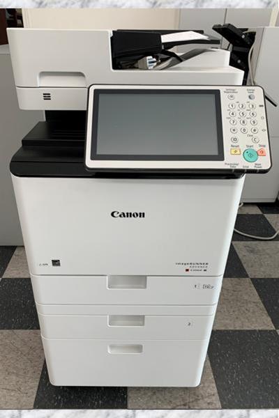 Canon imageRUNNER ADVANCE DX 717iFZ in the office